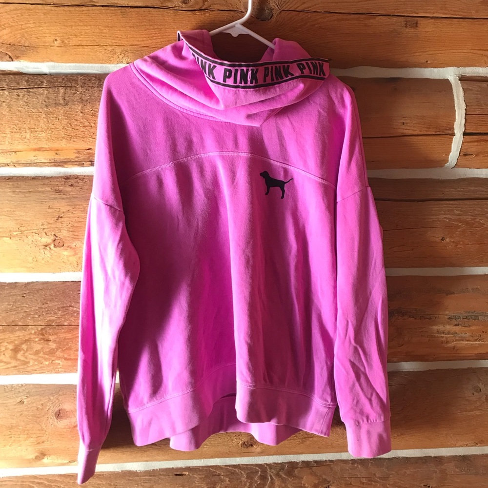 Neon pink Wide neck Victoria’s Secret Pink sweater